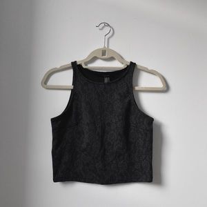 Lace Printed Crop Top | F 21